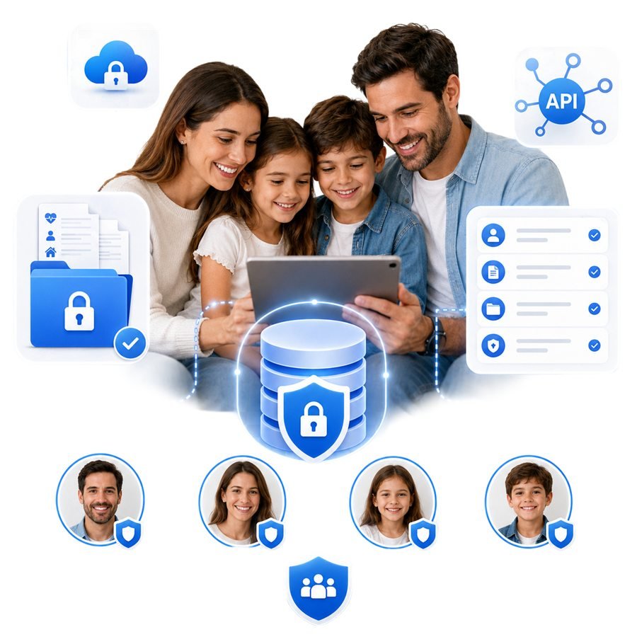 Protección de expedientes y permisos familiares